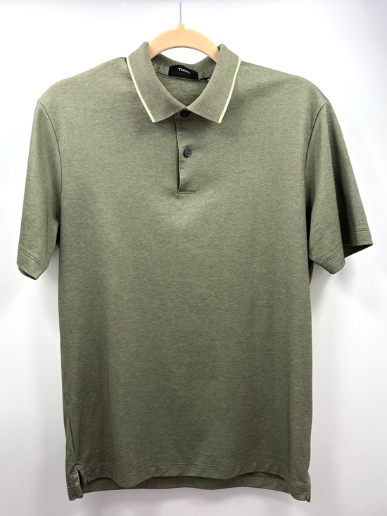 Theory Other - Theory Standard Current Pique Polo Olive Green Men’s Small